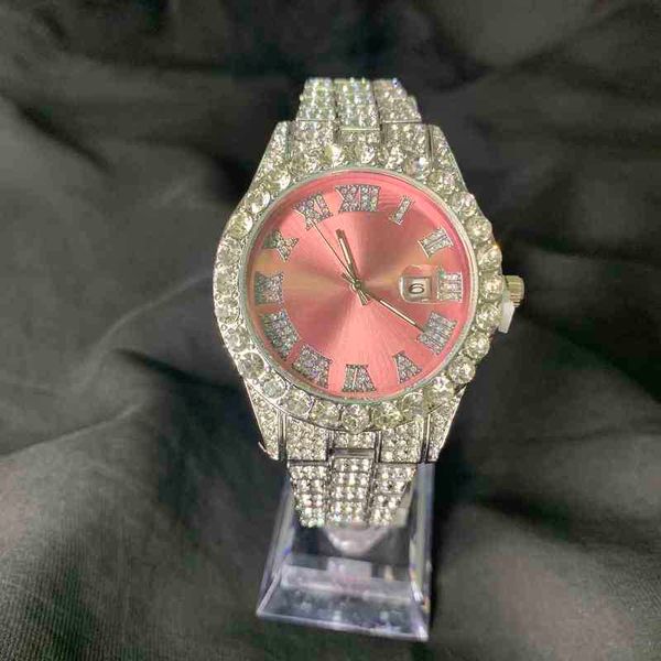quality factory high bling purple dial sier plating hip hop bust down wrist watch shining diamond iced out baby pink women quartz watch1t13x, Slivery;brown
quality factory high bling purple dial sier plating hip hop bust down wrist watch shining diamond iced out baby pink women quartz watch1t13x, Slivery;brown