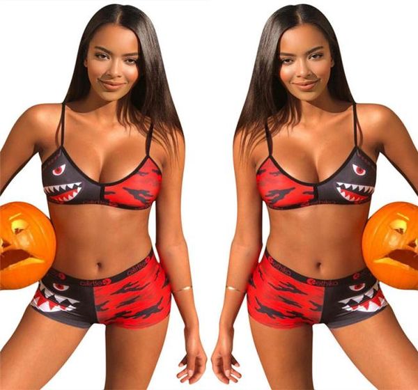 2020 women brand swimwear tie up brashorts pants swimming trunks 2 piece tracksuit patchwork shark camo designer swimsuit bikini 3160335, Blue
2020 women brand swimwear tie up brashorts pants swimming trunks 2 piece tracksuit patchwork shark camo designer swimsuit bikini 3160335, Blue