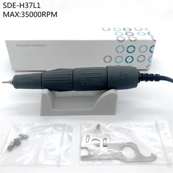 nail art equipment drill pen 35000rpm sde h37l1 handpiece for strong210 90 204 marathon electric manicure machine s handle tool 221109, Silver
nail art equipment drill pen 35000rpm sde h37l1 handpiece for strong210 90 204 marathon electric manicure machine s handle tool 221109, Silver