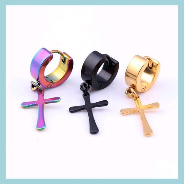 hoop huggie korean cross hoop earrings dangling studs 316l stainless steel jewelry single ear rings cuff earings for men women 10p dh2et, Golden;silver
hoop huggie korean cross hoop earrings dangling studs 316l stainless steel jewelry single ear rings cuff earings for men women 10p dh2et, Golden;silver