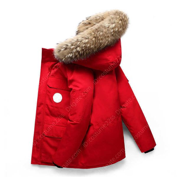 down down jacket jackets low price men's plus size jacket fur hooded canada style outdoor winter parka outwear, Black
down down jacket jackets low price men's plus size jacket fur hooded canada style outdoor winter parka outwear, Black
