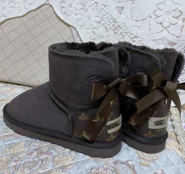 boots snow plush classical design bowknot keep warm short winter leather sheepskin sell aus l bow u, Black
boots snow plush classical design bowknot keep warm short winter leather sheepskin sell aus l bow u, Black