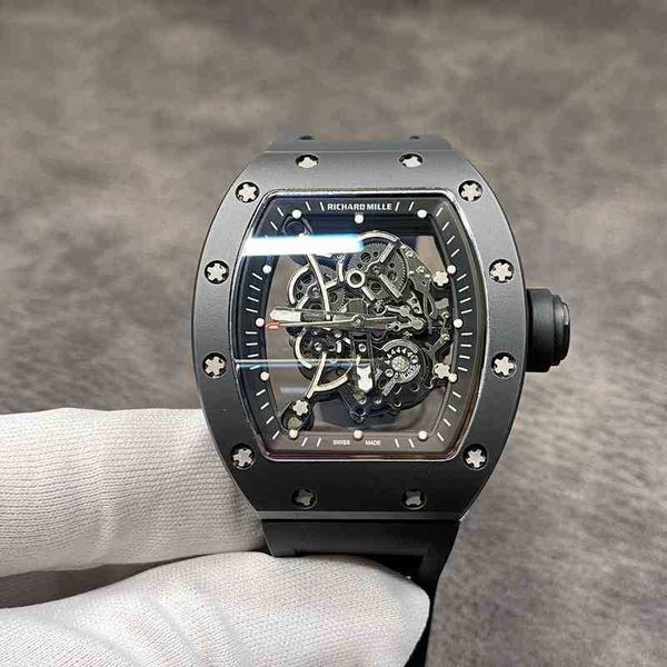 luxury wristwatch richa milles business leisure rm055 fully automatic mechanical watch tape men's es 339i k62t og0o, Slivery;brown
luxury wristwatch richa milles business leisure rm055 fully automatic mechanical watch tape men's es 339i k62t og0o, Slivery;brown