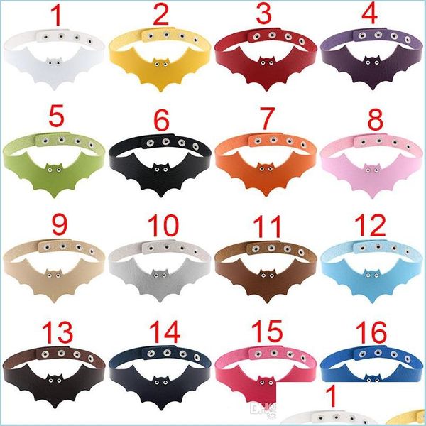 chokers fashion jewelry accessories pu leather bat wings choker necklace for children couple lovers maxi statement halloween black r dhp1z, Golden;silver
chokers fashion jewelry accessories pu leather bat wings choker necklace for children couple lovers maxi statement halloween black r dhp1z, Golden;silver