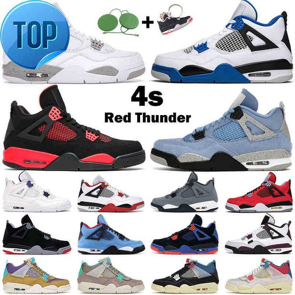 with box men women basketball shoes 4s 4 red thunder desert moss cool grey university blue white oreo black cat bred mens trainers sports
with box men women basketball shoes 4s 4 red thunder desert moss cool grey university blue white oreo black cat bred mens trainers sports