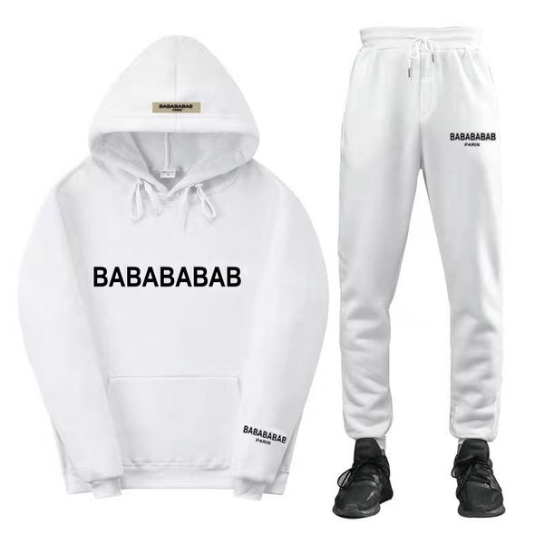 men's set designer tracksuits suit tide letters print high street loose hoodies and sweatpants sets casual sports suits, Gray
men's set designer tracksuits suit tide letters print high street loose hoodies and sweatpants sets casual sports suits, Gray