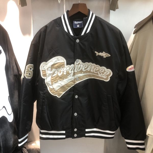 autumn winter coats cotton embroidery men's and women's relaxed baseball jacket, Black;brown
autumn winter coats cotton embroidery men's and women's relaxed baseball jacket, Black;brown