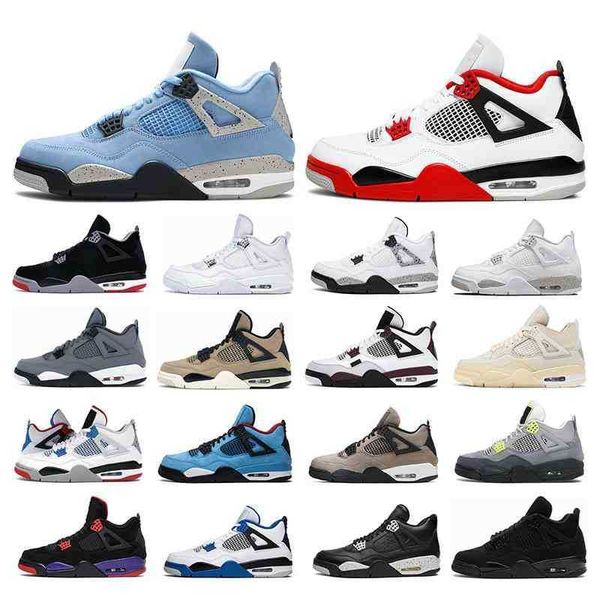 men basketball shoes 4s fire red university blue sail bred cool grey the 4 mens sport sneakers size 5.5-13, Black
men basketball shoes 4s fire red university blue sail bred cool grey the 4 mens sport sneakers size 5.5-13, Black