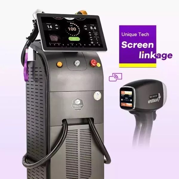 trial wavelength diode laser machine painless hair removal 755 808 1064 nm lasers equipment hair remove face rejuvenation two handles all sk, Black
trial wavelength diode laser machine painless hair removal 755 808 1064 nm lasers equipment hair remove face rejuvenation two handles all sk, Black