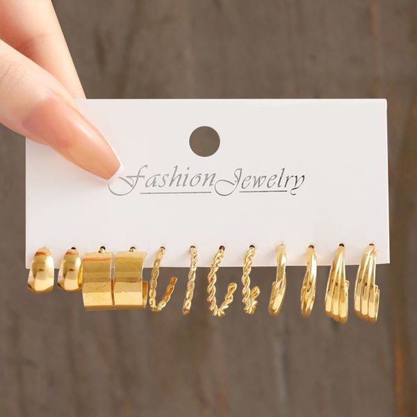 butterfly twist hoop earrings set heart hollow dangle earrings for women metal gold color stud earrings trendy jewelry, Golden;silver
butterfly twist hoop earrings set heart hollow dangle earrings for women metal gold color stud earrings trendy jewelry, Golden;silver