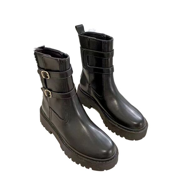 luxury brand designer 2022 new autumn and winter women's thick bottom british style locomotive girls' versatile casual martin boot, Black
luxury brand designer 2022 new autumn and winter women's thick bottom british style locomotive girls' versatile casual martin boot, Black
