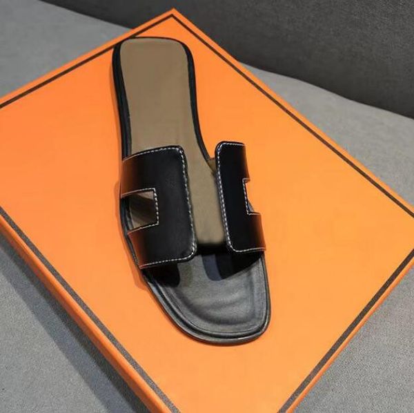designer sandals women slippers h1 real cow leathers flip flops brown matte classic sandal women's candy color with box size 34-43, Black
designer sandals women slippers h1 real cow leathers flip flops brown matte classic sandal women's candy color with box size 34-43, Black