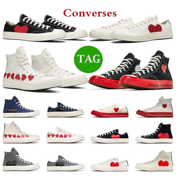 casual shoes high 70 hi men women sneakers eyes 1970s multi hearts play black white egret red midsole low size 35-44
casual shoes high 70 hi men women sneakers eyes 1970s multi hearts play black white egret red midsole low size 35-44