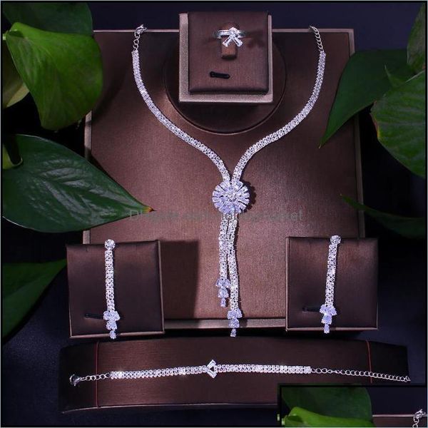 earrings necklace earrings necklace jewelry sets 4pcs jewellery set wedding aessories bride for women luxury cubic zirconia ring a otwlw, Silver
earrings necklace earrings necklace jewelry sets 4pcs jewellery set wedding aessories bride for women luxury cubic zirconia ring a otwlw, Silver