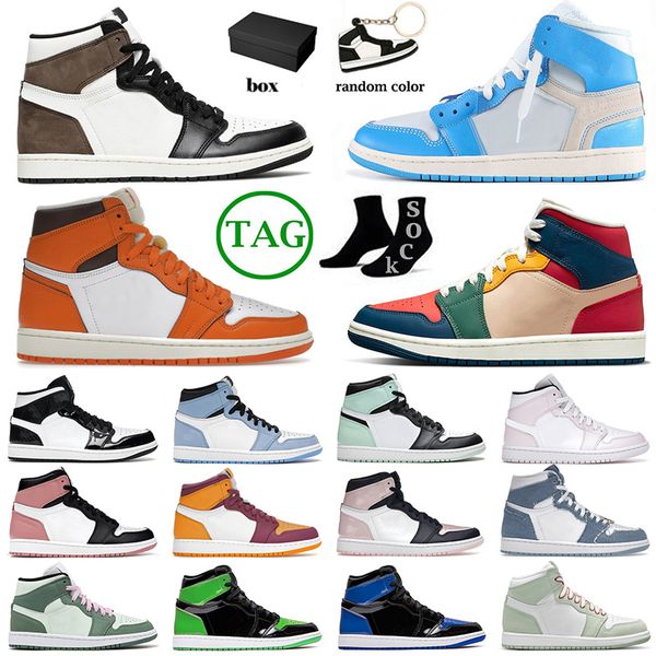 with box 1 basketball shoe mens womens jmpman 1 1s patent bred mid university blue lack leather sports sneakers trainers big size 13
with box 1 basketball shoe mens womens jmpman 1 1s patent bred mid university blue lack leather sports sneakers trainers big size 13