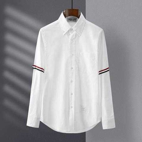 luxury shirt designer thoms brownns blouse tb shirt double sleeve long youth casual men's and women's leisure shirts loose casual, White;black
luxury shirt designer thoms brownns blouse tb shirt double sleeve long youth casual men's and women's leisure shirts loose casual, White;black
