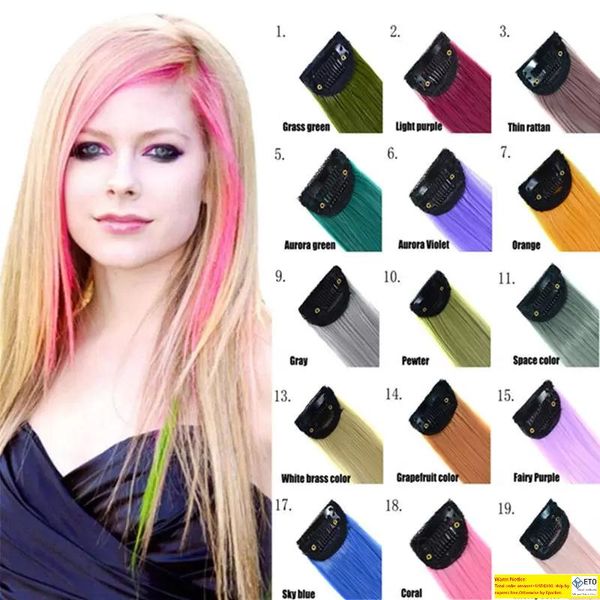 colored clip in extensions 24colorful straight for women and kids multicolors party thick tail highlights streak synthetic hairpieces
colored clip in extensions 24colorful straight for women and kids multicolors party thick tail highlights streak synthetic hairpieces