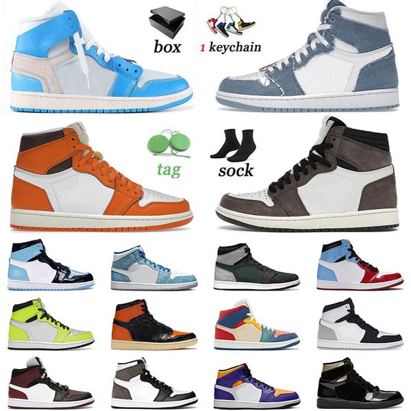 starfish 1 1s men basketball shoes jumpman with box denim unc jorden1s sneakers dark mocha twist for mens women chicago patent bred
starfish 1 1s men basketball shoes jumpman with box denim unc jorden1s sneakers dark mocha twist for mens women chicago patent bred