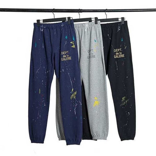 brand trendy glleryes pants designer dept fashion ink splashing hand-painted graffiti high street loose casual leggings for men women p57i, Black
brand trendy glleryes pants designer dept fashion ink splashing hand-painted graffiti high street loose casual leggings for men women p57i, Black