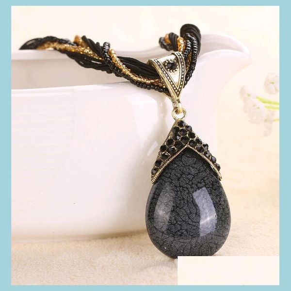 pendant necklaces chinese national style jewelry teardrop pendant necklaces with czech diamond rhinestone bead and rope chain 16colo dhjvt, Silver
pendant necklaces chinese national style jewelry teardrop pendant necklaces with czech diamond rhinestone bead and rope chain 16colo dhjvt, Silver