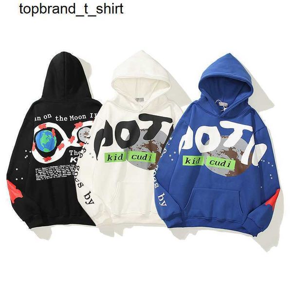 men's hoodies sweatshirts designer kanyess cartoon printing loose men's women's long sleeve pullover sweater fashion streetwe, Black 
men's hoodies sweatshirts designer kanyess cartoon printing loose men's women's long sleeve pullover sweater fashion streetwe, Black