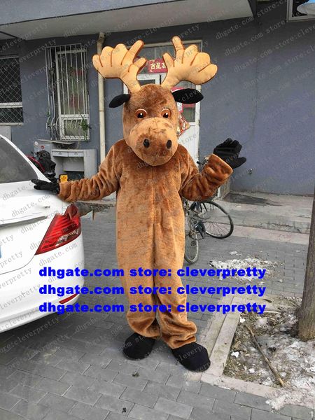 brown deer mascot costume reindeer moose elk wapiti caribou alces cartoon character company activity keep as souvenir zx435, Red;yellow
brown deer mascot costume reindeer moose elk wapiti caribou alces cartoon character company activity keep as souvenir zx435, Red;yellow