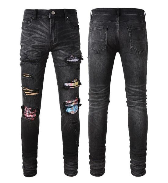 ripped jeans miri jeans men's designer knee skinny straight size 28-40 motorcycle trendy long hole high street denim tmvo, Blue
ripped jeans miri jeans men's designer knee skinny straight size 28-40 motorcycle trendy long hole high street denim tmvo, Blue