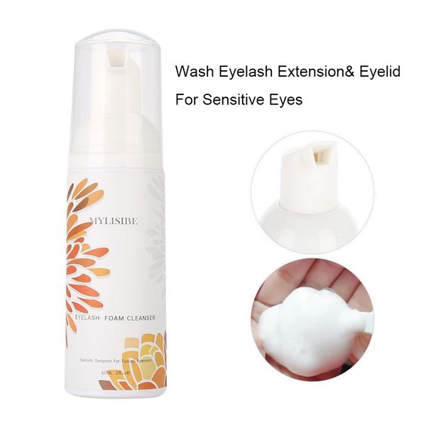 eyelash extension cleanser shampoo 60ml brush eyelash foam cleanser for extensions and natural lashes salon home use
eyelash extension cleanser shampoo 60ml brush eyelash foam cleanser for extensions and natural lashes salon home use