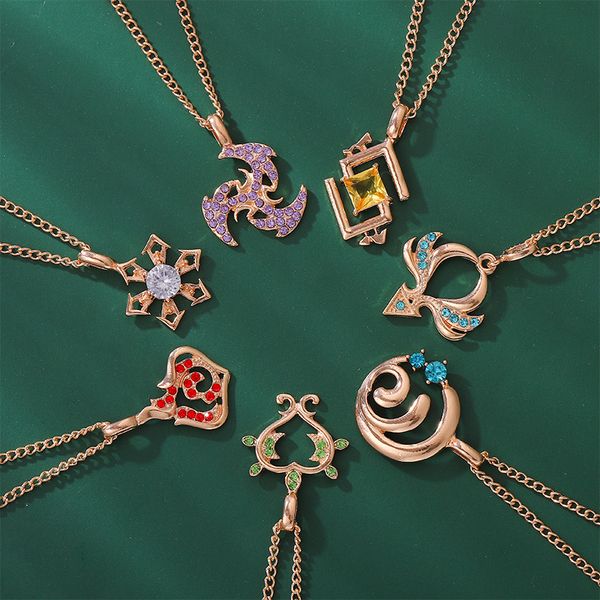 game genshin impact necklaces designer fashion geo cyro dendro electro pyro eye of god element symbol metal accessories gift for friends, Silver
game genshin impact necklaces designer fashion geo cyro dendro electro pyro eye of god element symbol metal accessories gift for friends, Silver