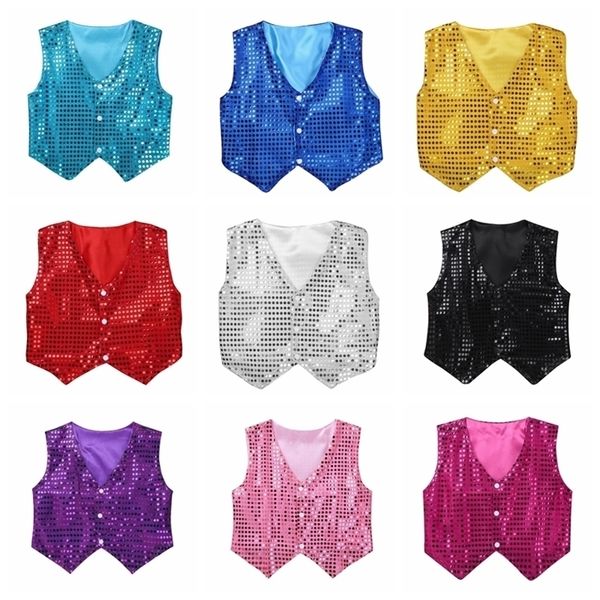 waistcoat children shining sequins clothes boys students christmas stage performance costumes kids hip-hop jazz dance vest 221110, Camo
waistcoat children shining sequins clothes boys students christmas stage performance costumes kids hip-hop jazz dance vest 221110, Camo