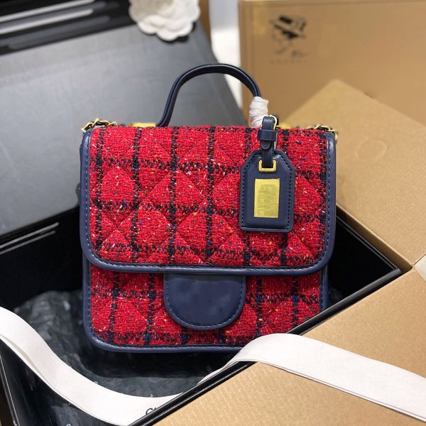 women square nameplate designer crossbody bag quilted matelasse tweed classic flap portable shoulder bag fashionable suitcases multi pochett
women square nameplate designer crossbody bag quilted matelasse tweed classic flap portable shoulder bag fashionable suitcases multi pochett