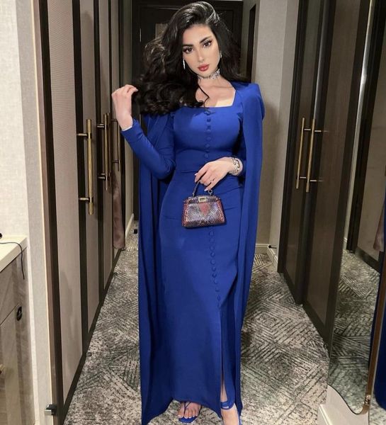 elegant mermaid royal blue arabic dubai evening dress with wrap square satin long sleeves women prom party gown robe de soiree, Black
elegant mermaid royal blue arabic dubai evening dress with wrap square satin long sleeves women prom party gown robe de soiree, Black
