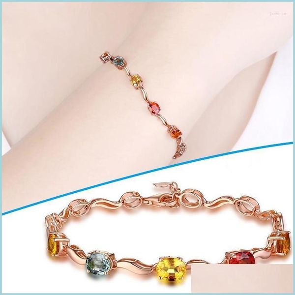 beaded beaded strands crystal rose goldplated bracelet colorf glass stone lucky wrist chain adjustable hand jewelry gift for women g dhzpr, Black
beaded beaded strands crystal rose goldplated bracelet colorf glass stone lucky wrist chain adjustable hand jewelry gift for women g dhzpr, Black