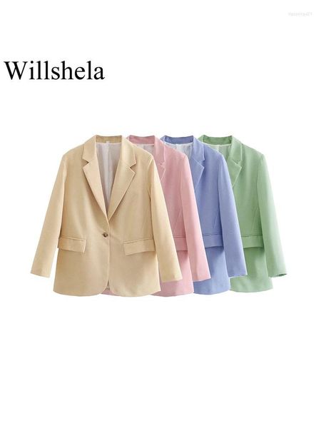 women's suits women fashion solid blazer with pockets vintage long sleeves single button notched neck female chic lady outfits, White;black
women's suits women fashion solid blazer with pockets vintage long sleeves single button notched neck female chic lady outfits, White;black