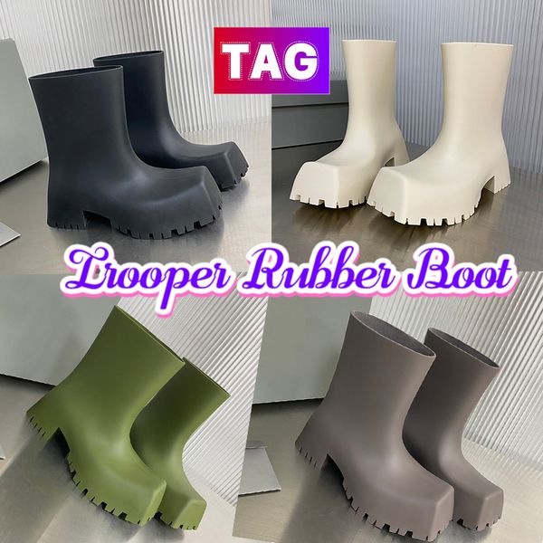 trooper rubber boots designer rain boot paris men women shoes coarse tooth outsole waterproof rainboots fashion ankle booies sneaker mens, Black
trooper rubber boots designer rain boot paris men women shoes coarse tooth outsole waterproof rainboots fashion ankle booies sneaker mens, Black