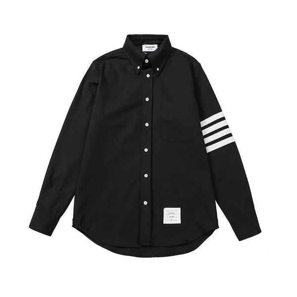 luxury shirt designer thoms brownns blouse spring new white tb shirt four classic long sleeve ins couple leisure shirts loose casual tuoy, White;black
luxury shirt designer thoms brownns blouse spring new white tb shirt four classic long sleeve ins couple leisure shirts loose casual tuoy, White;black