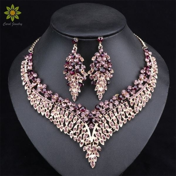 wedding jewelry sets leaf african bridal for women big crystal statement necklace earrings 221109, Slivery;golden
wedding jewelry sets leaf african bridal for women big crystal statement necklace earrings 221109, Slivery;golden