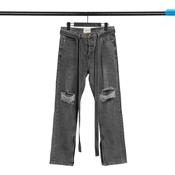 pants men's fog jeans fashion ribbon zipper worn broken high street straight men casual justi biber ripped hip hop slim fit designer l0, Blue
pants men's fog jeans fashion ribbon zipper worn broken high street straight men casual justi biber ripped hip hop slim fit designer l0, Blue