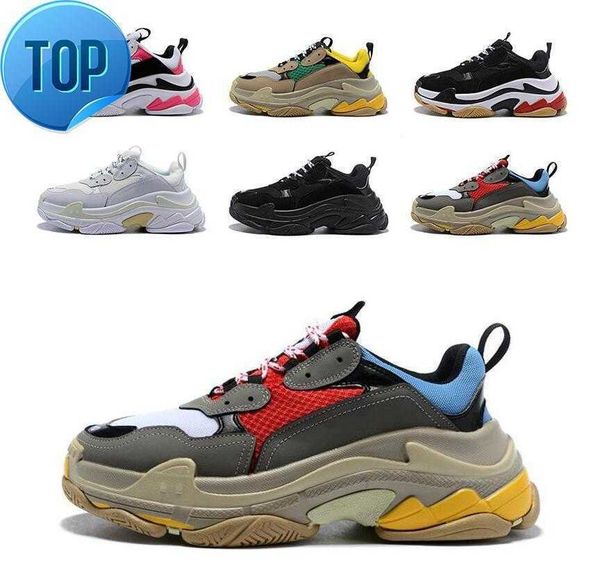 triple s luxury designer casual shoes paris 17fw low old dad sneaker combination soles boots mens womens fashion shoes size 36 -45, Black
triple s luxury designer casual shoes paris 17fw low old dad sneaker combination soles boots mens womens fashion shoes size 36 -45, Black