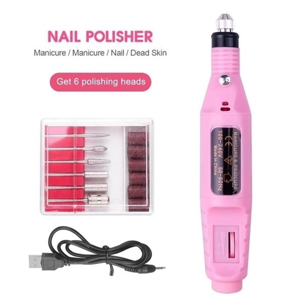 nail art equipment electric drills kit remove polish manicure pedicure 6pcs file sanding bands machine pen device 221109, Silver
nail art equipment electric drills kit remove polish manicure pedicure 6pcs file sanding bands machine pen device 221109, Silver