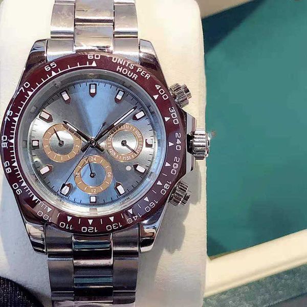 2023wristwatches classic mens watch ceramic bezel luminous watch automatic imported mechanical movement wristwatch sapphire wristwatch 40mm, Slivery;brown
2023wristwatches classic mens watch ceramic bezel luminous watch automatic imported mechanical movement wristwatch sapphire wristwatch 40mm, Slivery;brown