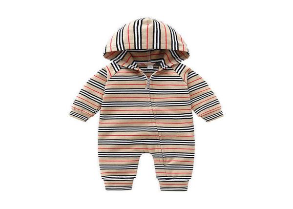designer kid clothes newborn baby boy girl romper 2021 autumn long sleeves hoodie stripe jumpsuits infant toddler clothes spring g3212874, Blue
designer kid clothes newborn baby boy girl romper 2021 autumn long sleeves hoodie stripe jumpsuits infant toddler clothes spring g3212874, Blue