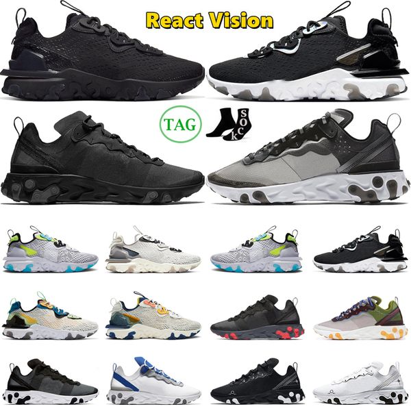 og react vision running shoes element 55 87 men women triple black white iridescent vast grey worldwide mens trainers outdoor sneakers
og react vision running shoes element 55 87 men women triple black white iridescent vast grey worldwide mens trainers outdoor sneakers