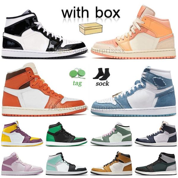 fashion men women 1s basketball shoes jumpman 1 with box sports illustrated patent bred pine green brotherhood mid apricot orange high og st
fashion men women 1s basketball shoes jumpman 1 with box sports illustrated patent bred pine green brotherhood mid apricot orange high og st