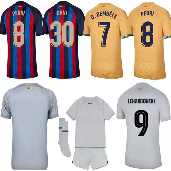 2022 23 pedri lewandowski soccer jerseys camiseta de futbol men kids kit football shirts maillot gavi ferran ansu fati raphinha dest barcaki, Black;blue
2022 23 pedri lewandowski soccer jerseys camiseta de futbol men kids kit football shirts maillot gavi ferran ansu fati raphinha dest barcaki, Black;blue