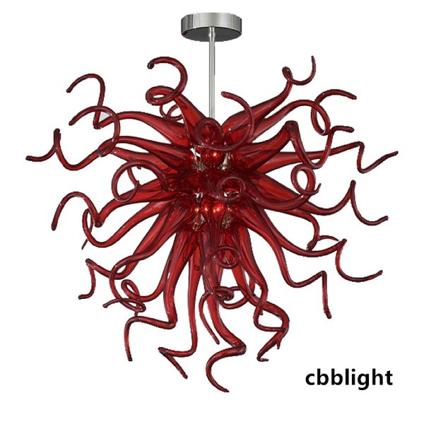 100% hand blown glass chandelier pendant lamps borosilicate murano style glass art glossy red led lighting spiral crystal chandeliers hangin
100% hand blown glass chandelier pendant lamps borosilicate murano style glass art glossy red led lighting spiral crystal chandeliers hangin