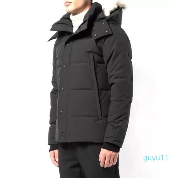 winter down parka homme jassen chaquetas outerwear wolf fur hooded fourrure jacket coat, Black
winter down parka homme jassen chaquetas outerwear wolf fur hooded fourrure jacket coat, Black