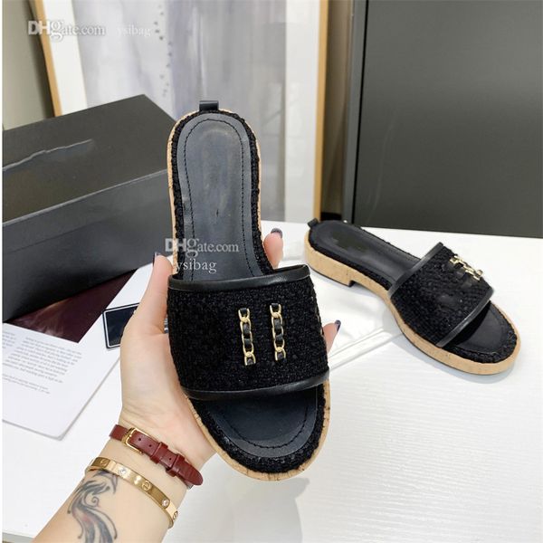 designer sandals women ccs heel shoes fashion platform heels luxury channel slippers woman leather flip flops dfdd, Black
designer sandals women ccs heel shoes fashion platform heels luxury channel slippers woman leather flip flops dfdd, Black