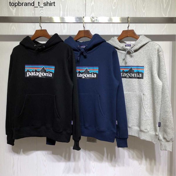 men's hoodies designer sweatshirts patagonias print plush thickened fashion hoodie men women, Black
men's hoodies designer sweatshirts patagonias print plush thickened fashion hoodie men women, Black