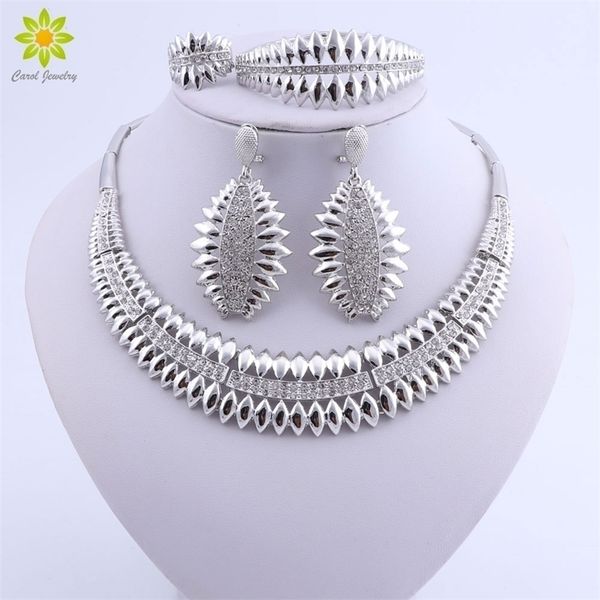 wedding jewelry sets fashion woman necklace earring ethiopian trendy dubai indian silver plated jewellery set 221109, Slivery;golden
wedding jewelry sets fashion woman necklace earring ethiopian trendy dubai indian silver plated jewellery set 221109, Slivery;golden